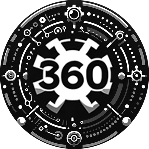 Icon representing Team Evo's 360-degree tech solutions.